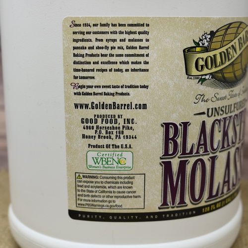 Molasses Unsulfured Gallon - Ashery Country Store