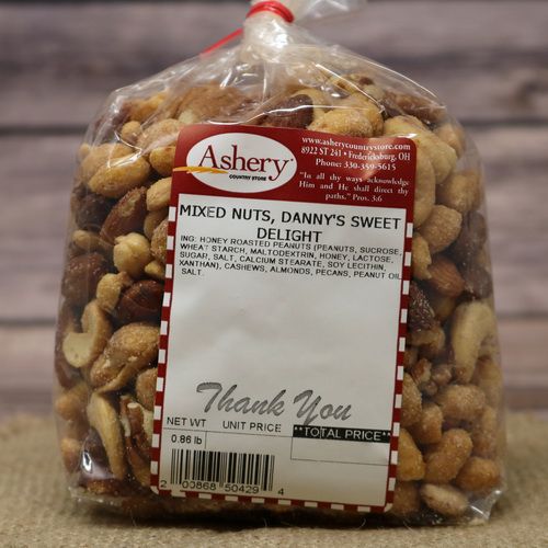 Mixed Nuts Danny's Sweet Delight - Ashery Country Store