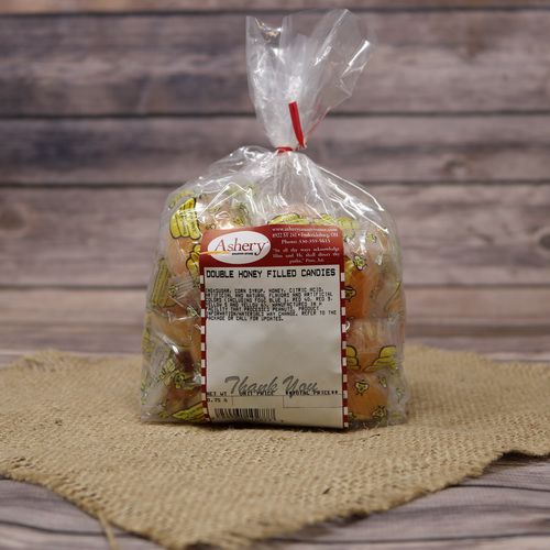 SweetGourmet Double Honey Bee Filled Hard Candy | 1 Pound