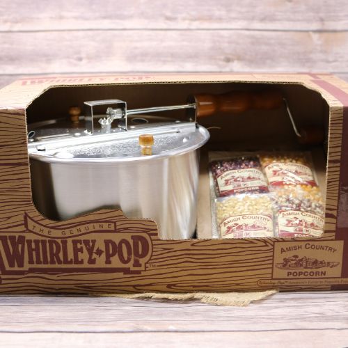 Whirley Pop Stovetop Popcorn Popper | Amish Country Popcorn