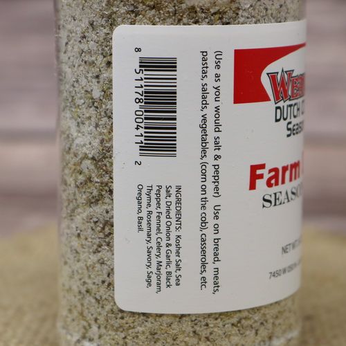 Weavers Dutch Country Seasonings Spicy Farm Dust — Country View Store