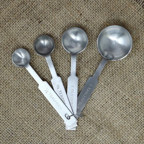 Measuring Spoon Set Stainless Steel - Ashery Country Store