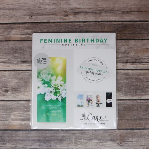 Uplifting Feminine Birthday Cards
