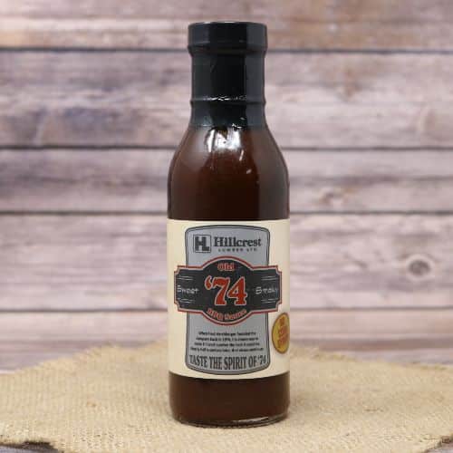 Bottle of Old '74 BBQ Sauce
