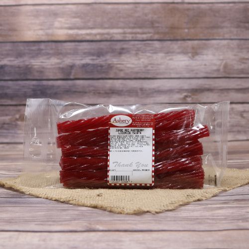 Bag of Jumbo Red Raspberry Licorice Twists