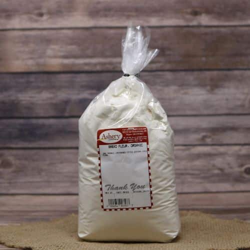 Bag of Organic Bread Flour