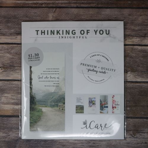 Package of Insightful Thinking Of You Cards