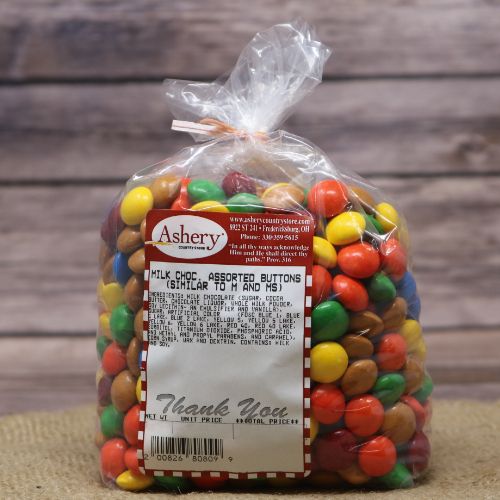 Assorted Milk Chocolate M&M's Candy (1 Pound Bag)