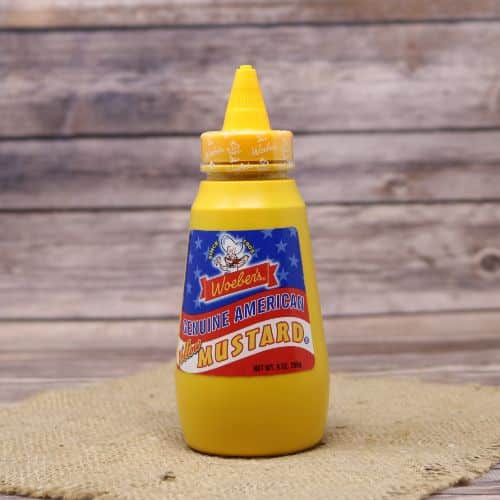 Bottle of mustard