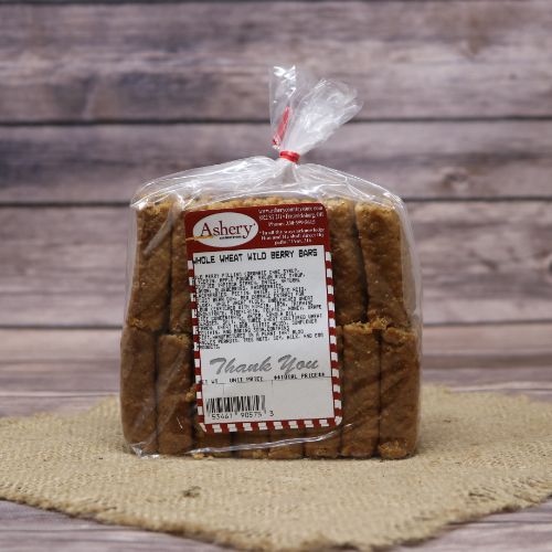 Bag of Whole Wheat Wild Berry Bars