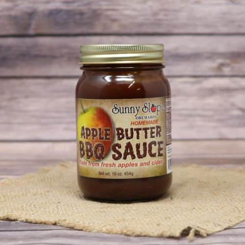 16 ounce Jar of Apple Butter BBQ Sauce
