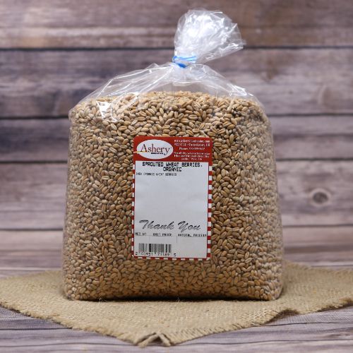 Bag of Organic Sprouted Wheat Berries
