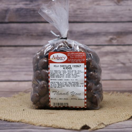 Bag of Milk Chocolate Coconut Almonds