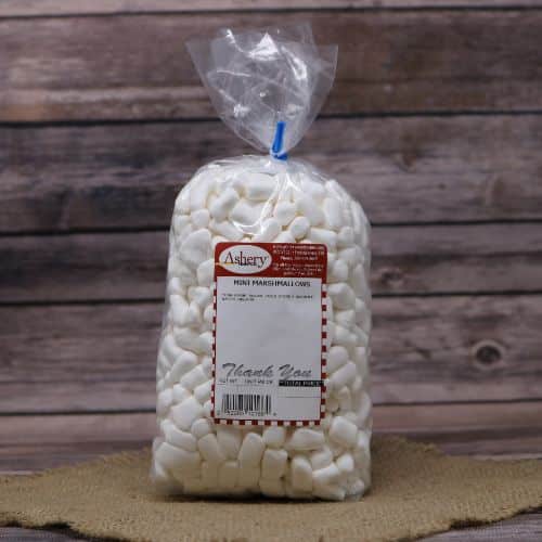 Bag of mini marshmallows